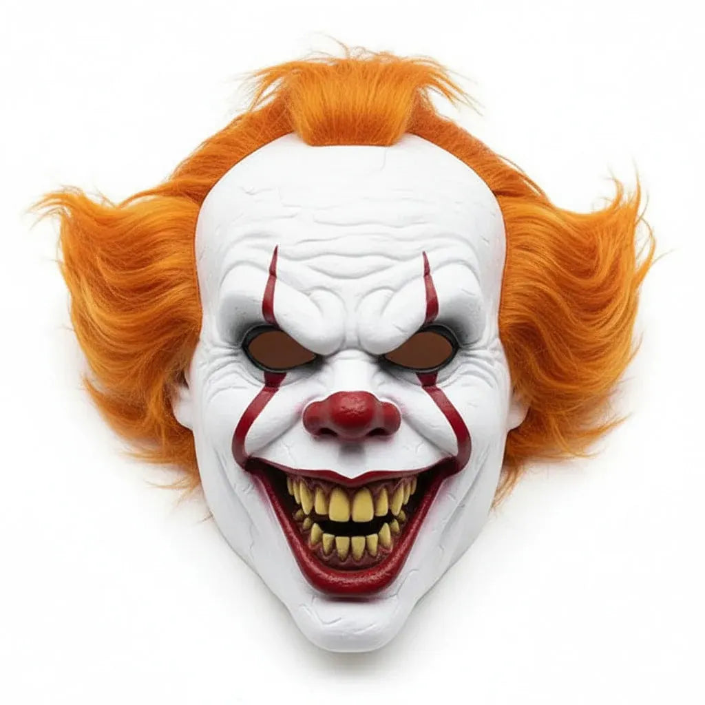 Adult Scary Clown Halloween Costume Mask