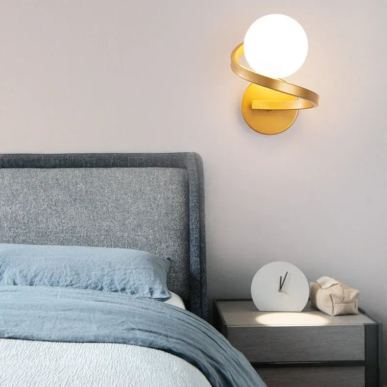 Astra Modern Dual LED Globe Wall Sconce