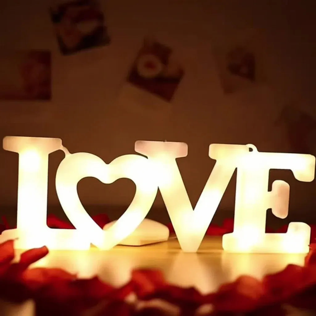 Battery-Operated LED Heart Wall Light for Valentine's Gifting