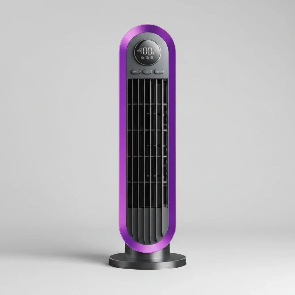 Bladeless Tower Fan Quiet Oscillating Portable with Adjustable Settings