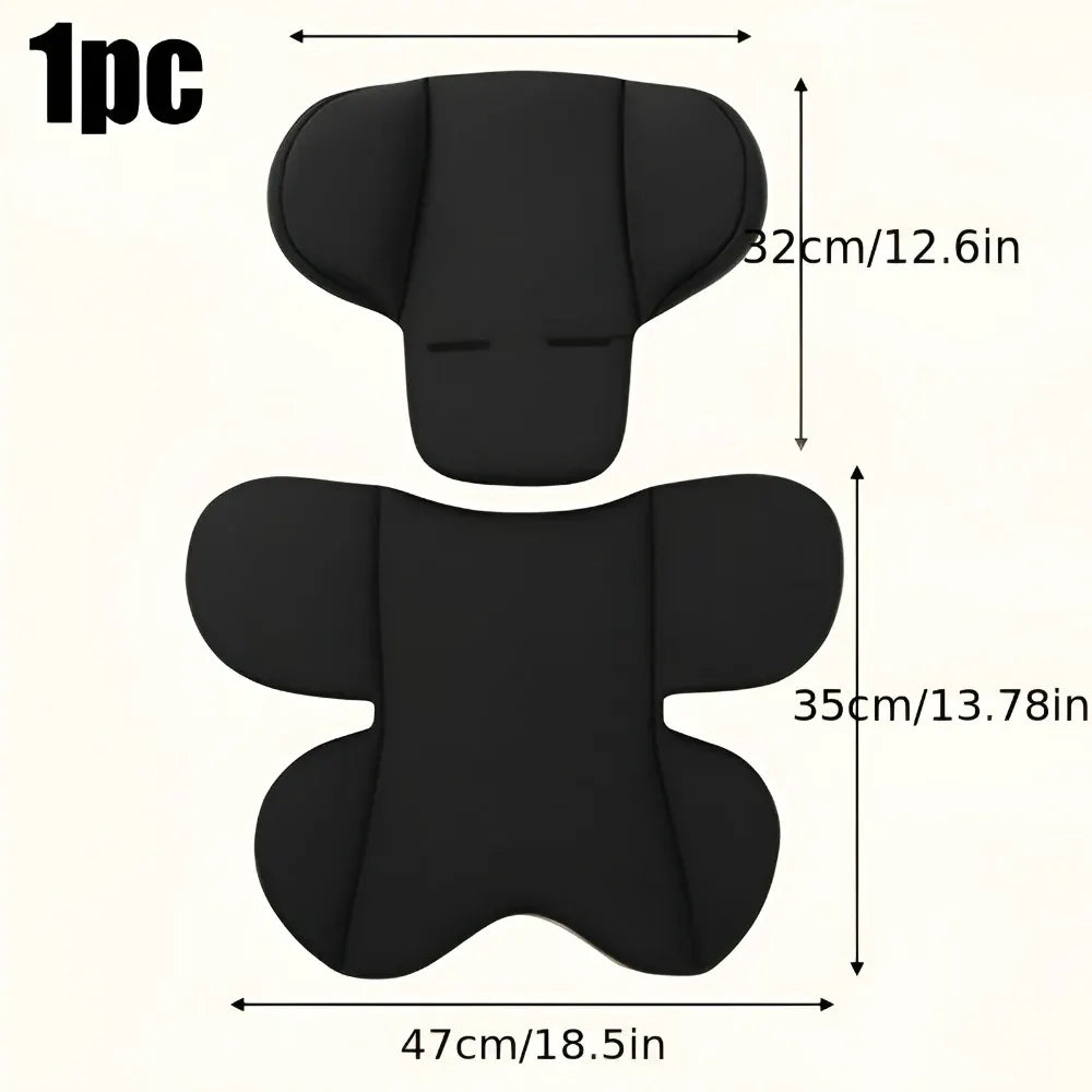 Child Travel Seat Cushion with Support Pad Insert
