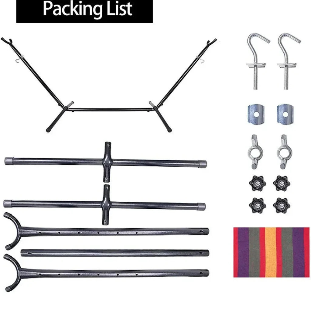 Compact Portable Hammock Stand for Camping & Outdoor Use