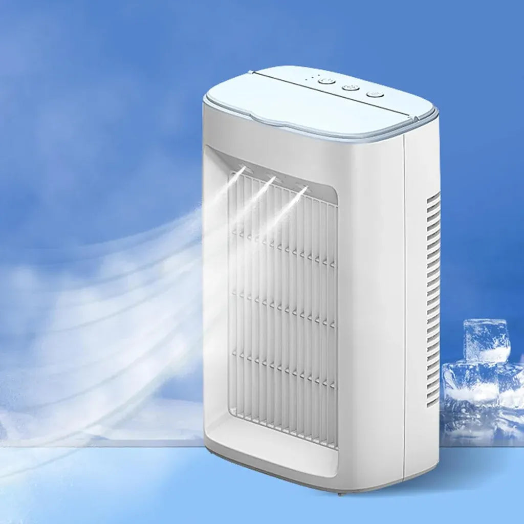 Compact USB Air Cooler with Humidifier Function