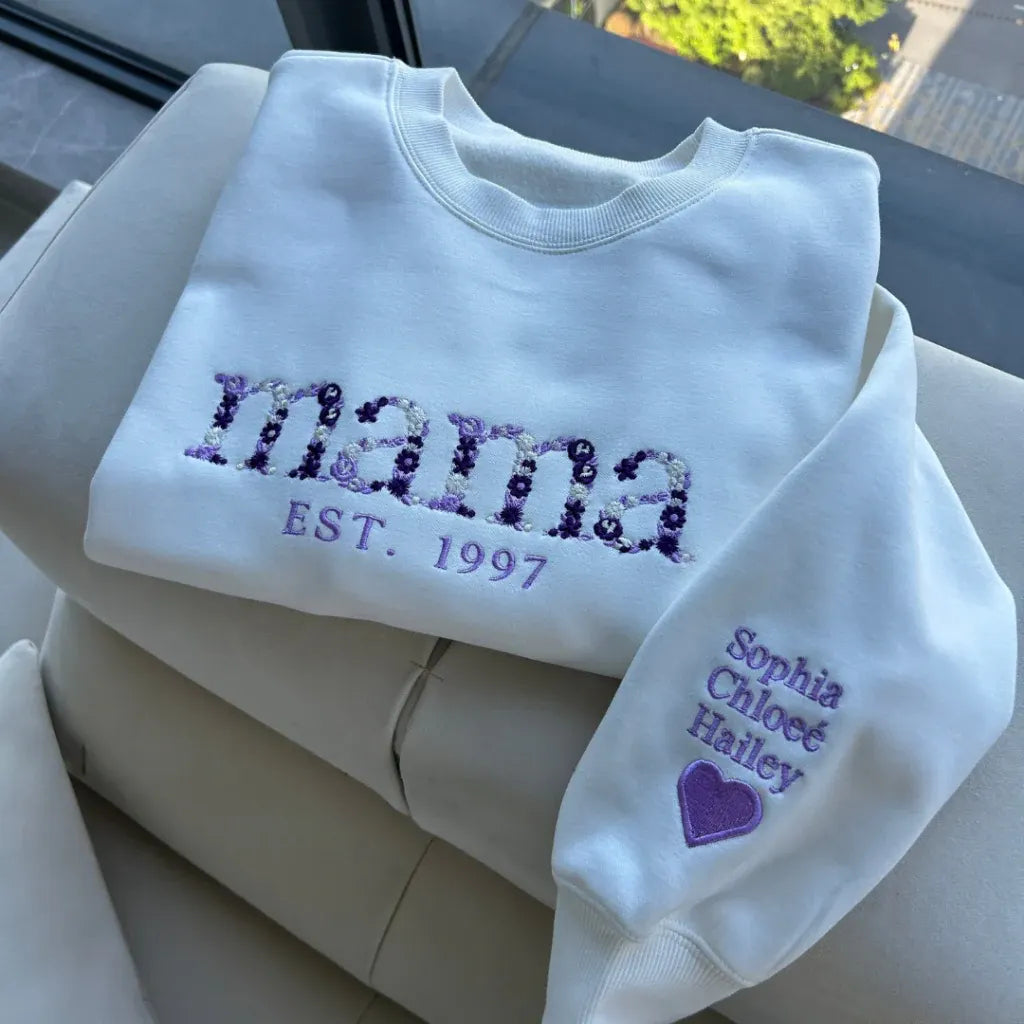 Cozy Mom Pullover Sweatshirt – Casual Mother's Day Gift Hoodie