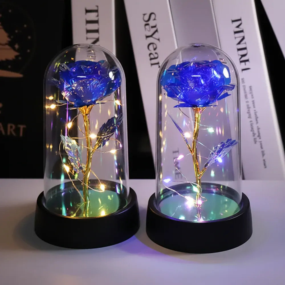 Decorative Rose Dome LED Night Light Gift Lamp