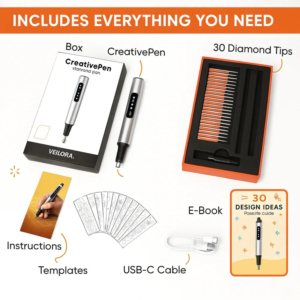 Electric Precision Engraving Pen for Craft Etching