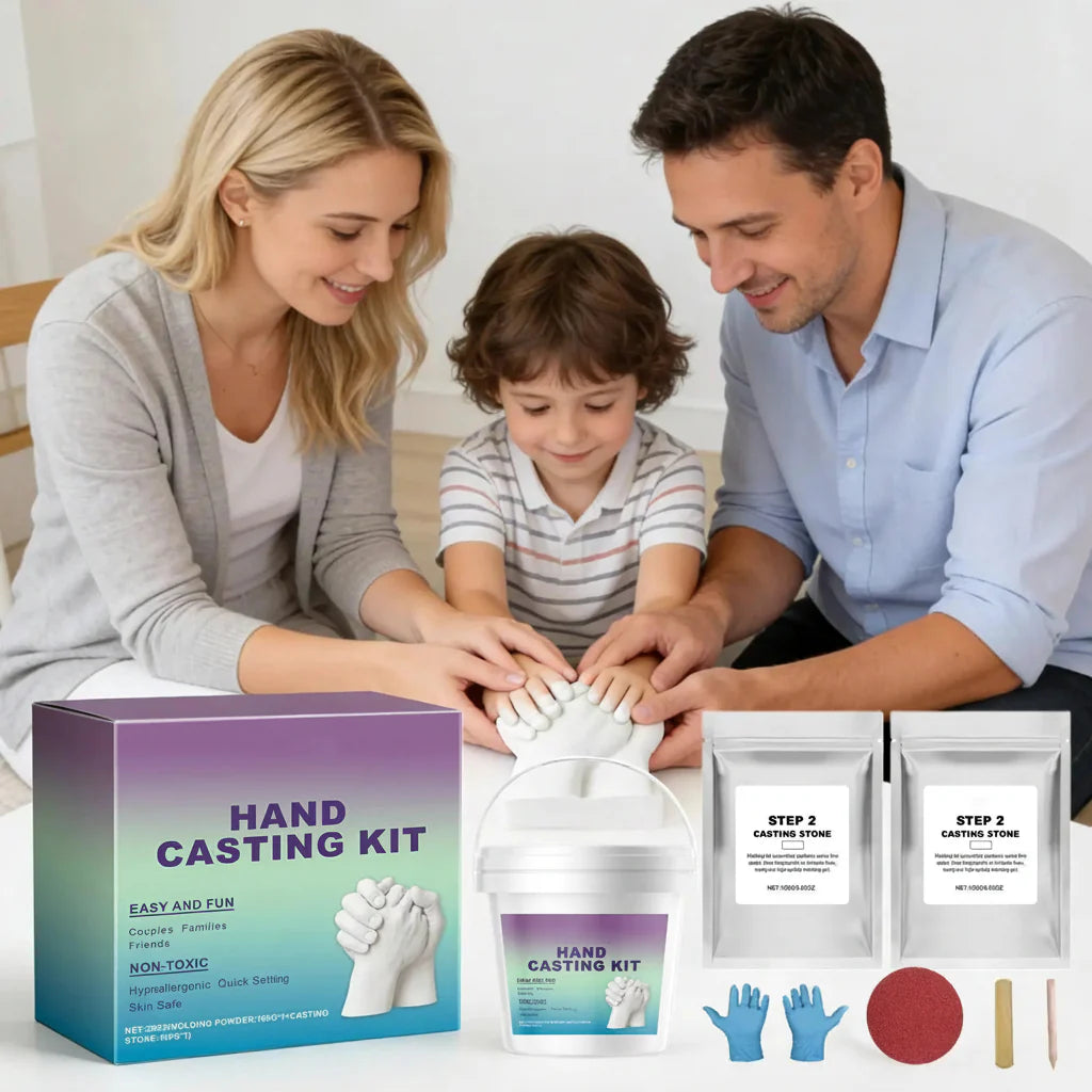 Family Hand Cast Molding Set – Mother's Day Keepsake Gift