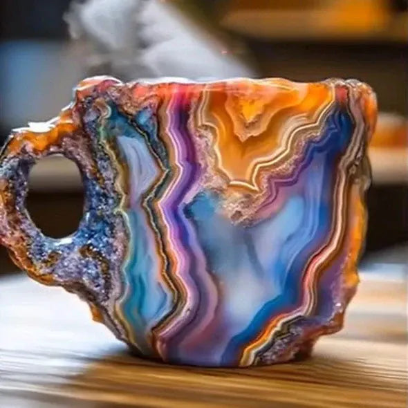 Geode-Style Novelty Coffee Mug & Tea Cup Drinkware
