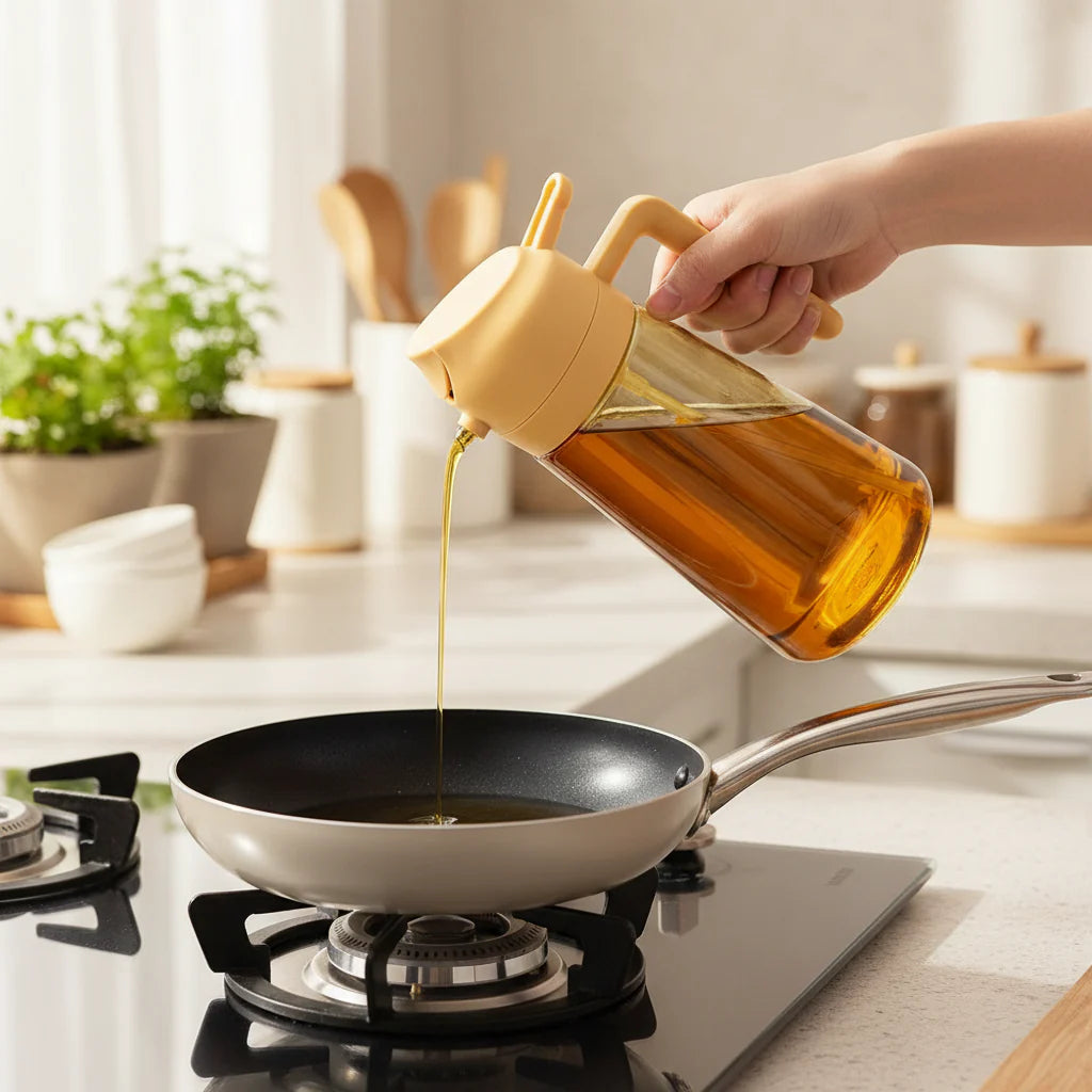 Glass Olive Oil Sprayer Bottle for Cooking