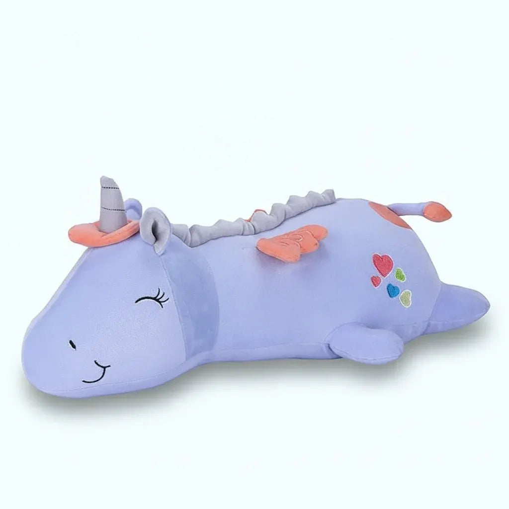 Glowing LED Unicorn Plush Stuffed Animal Night Light