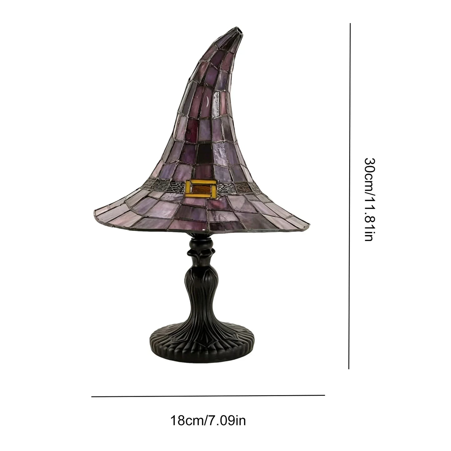 Gothic Halloween Accent Table Lamp for Spooky Home Decor