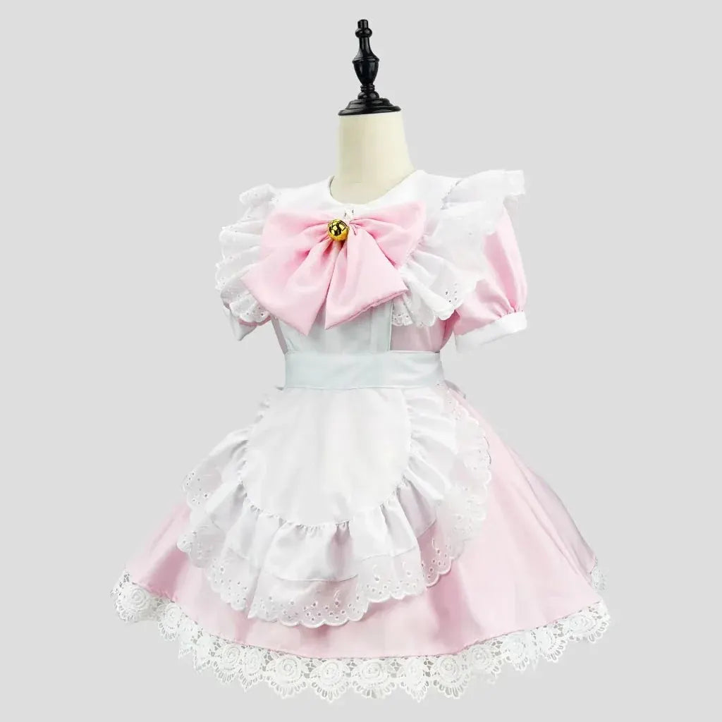 Gothic Maid Adult Halloween Costume Dress Set