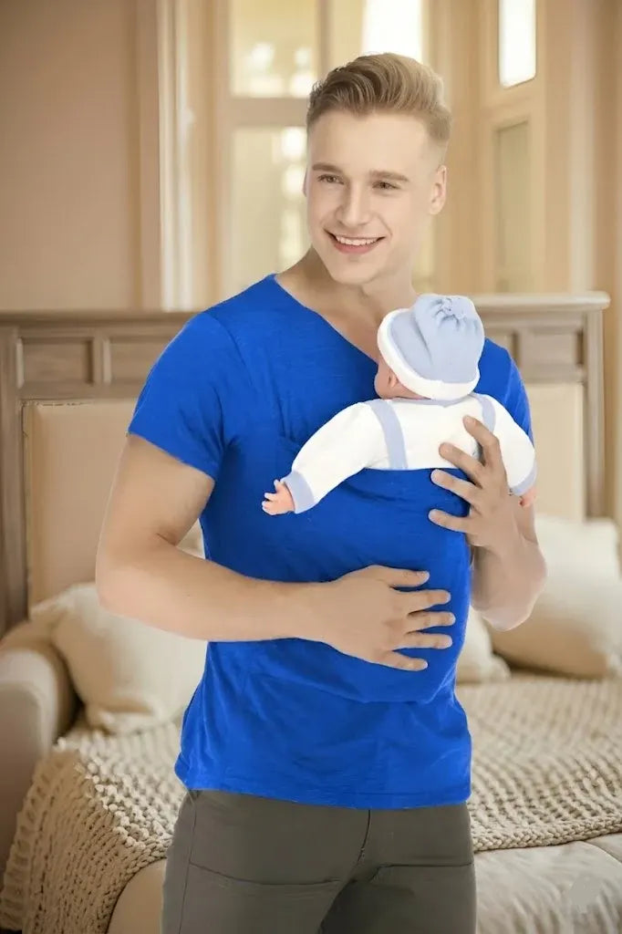 Hands-Free Infant Holder Wrap-Style Baby Carrier T-Shirt