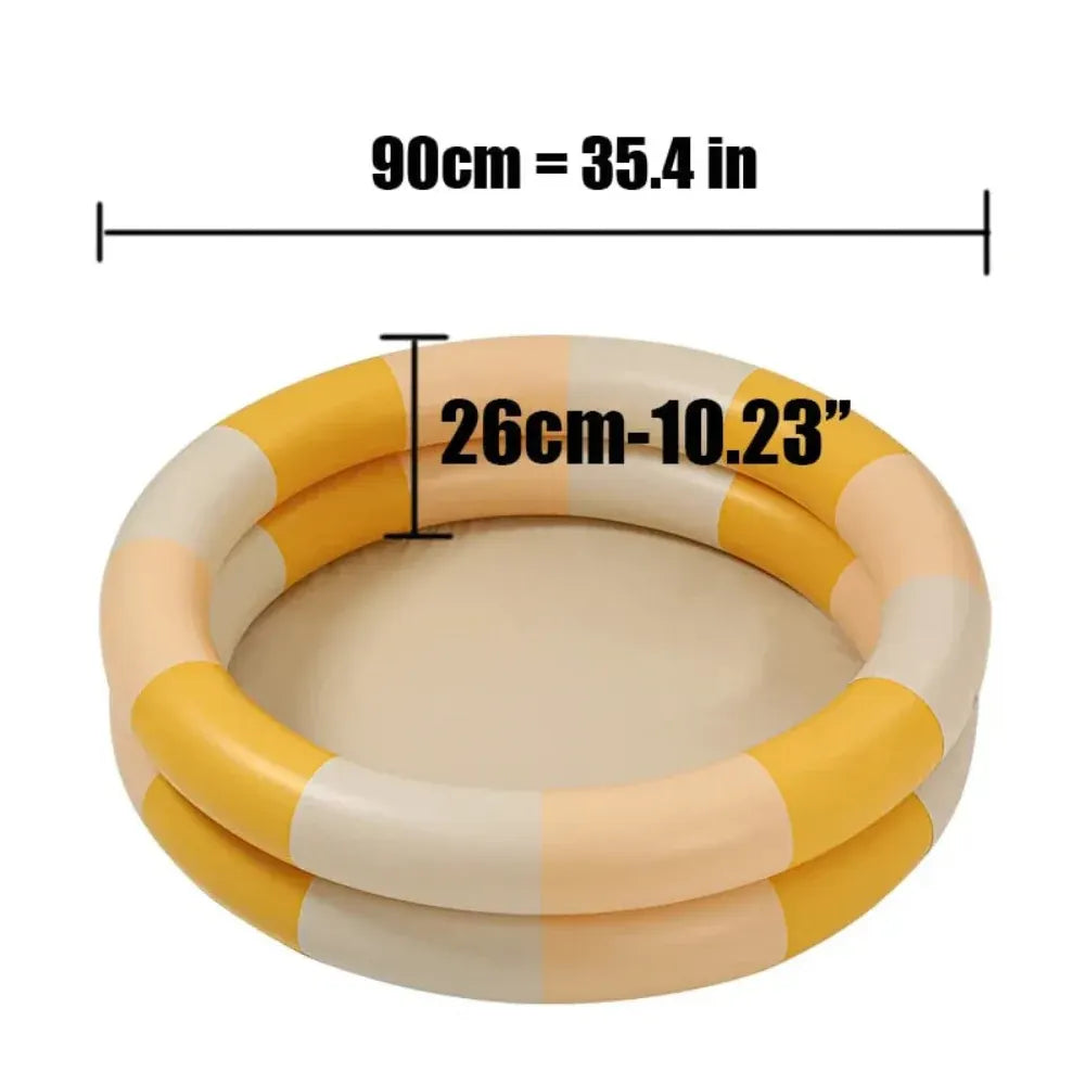 Inflatable Kids Pool for Summer Outdoor Fun