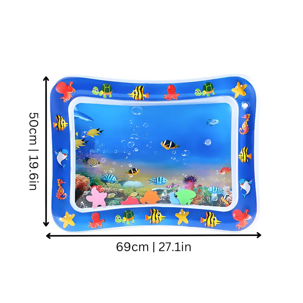 Interactive Water Ripple Play Mat for Cats - Sensory Pet Activity Pad