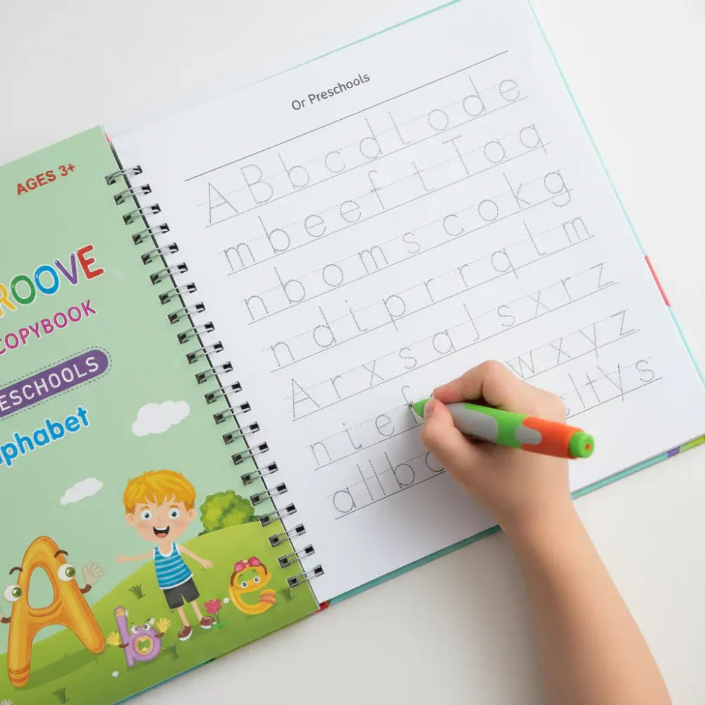 Kids Learning Handwriting Practice Workbook Set