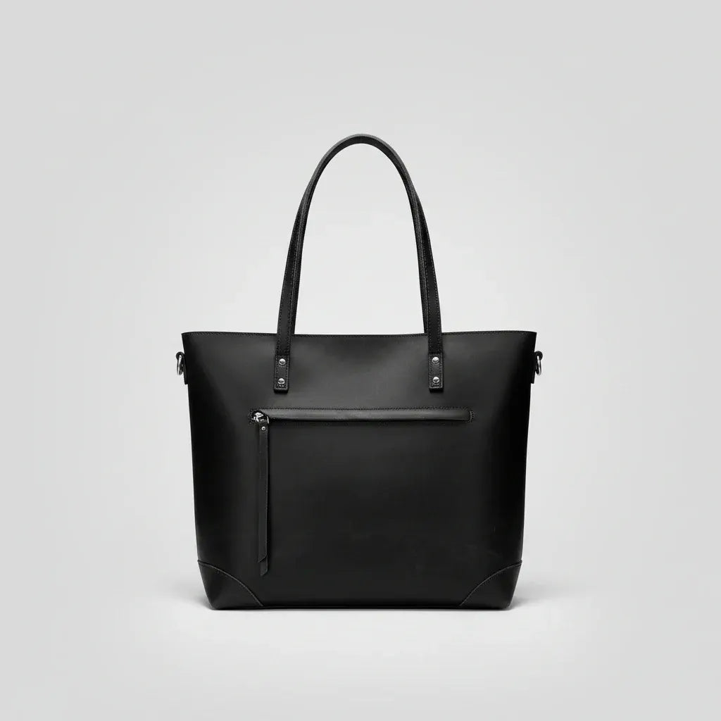 Large Zip-Top Tote Handbag for Women