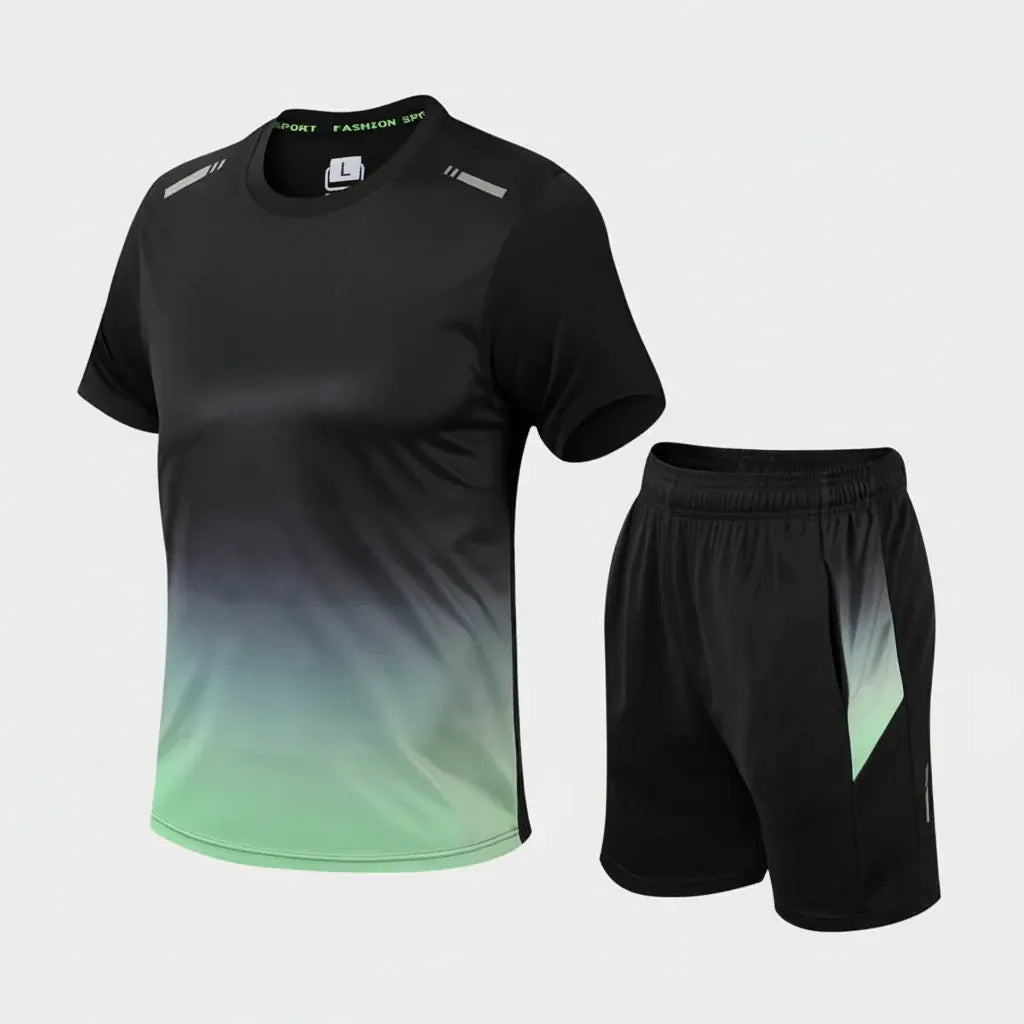 Men's Moisture-Wicking Athletic Sportswear Set