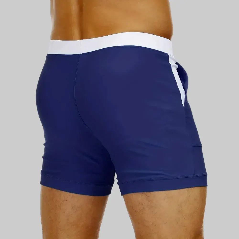 Men's Quick-Dry Swim Trunks - Beach Shorts Swimwear