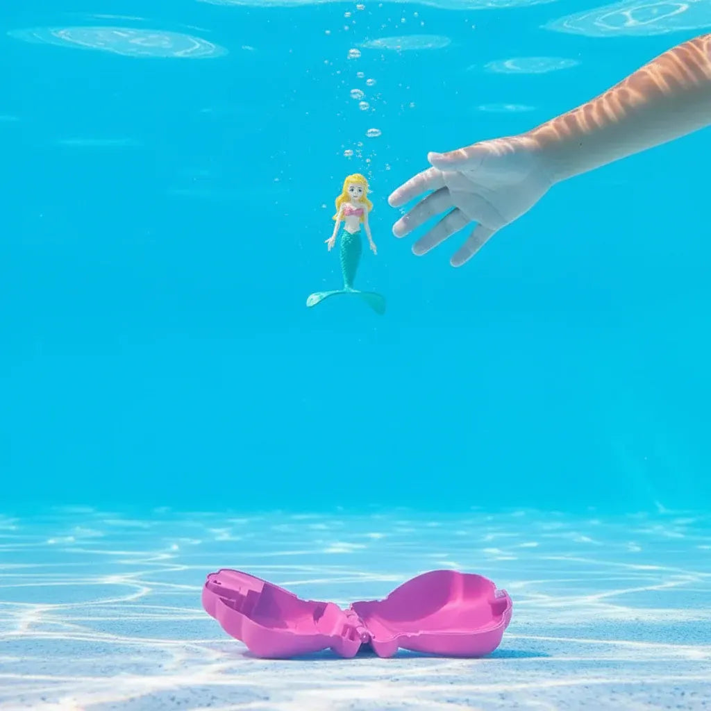 Mermaid Design Interactive Water Toy for Kids Pool Fun