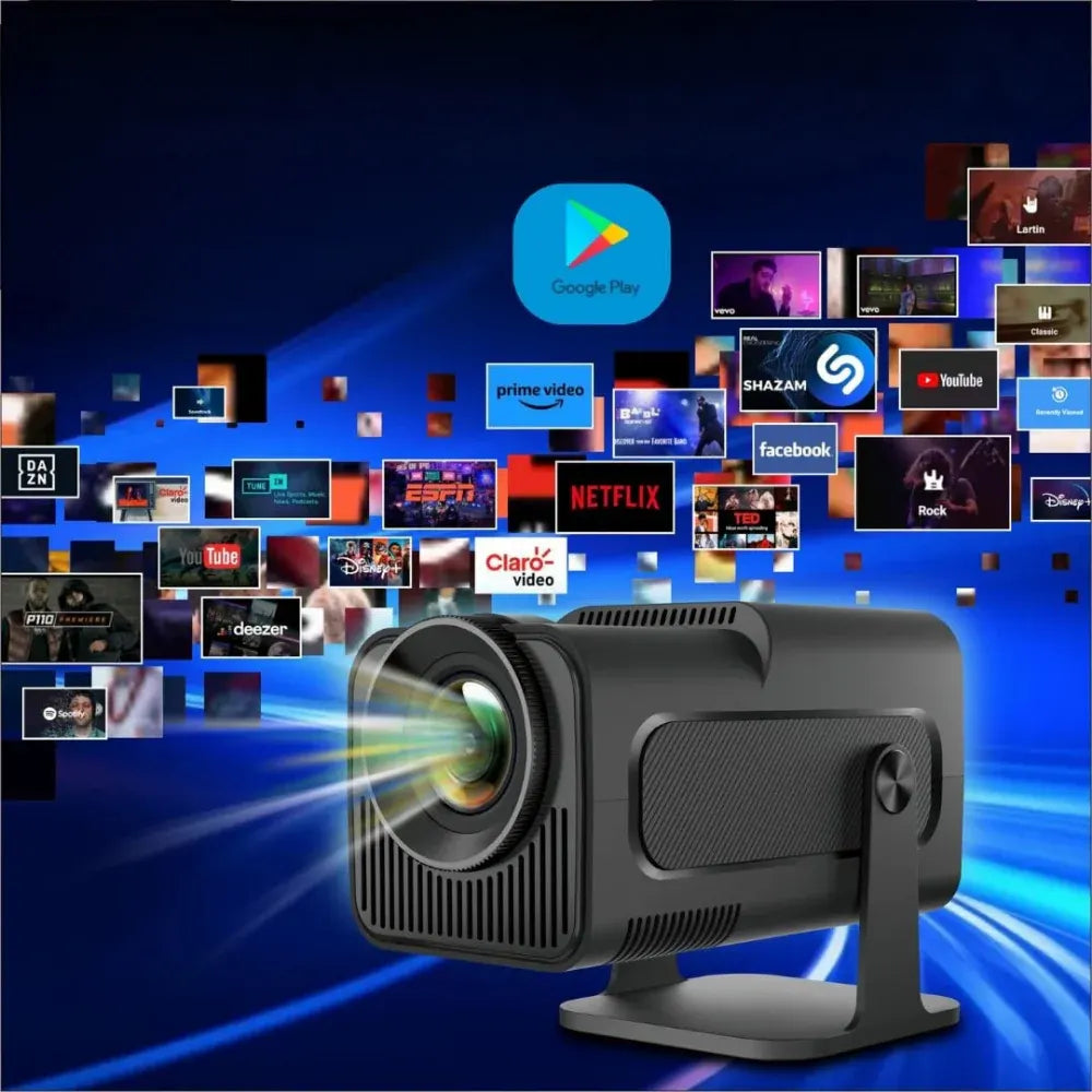 Mini Portable WiFi Projector for Smart Movie Streaming