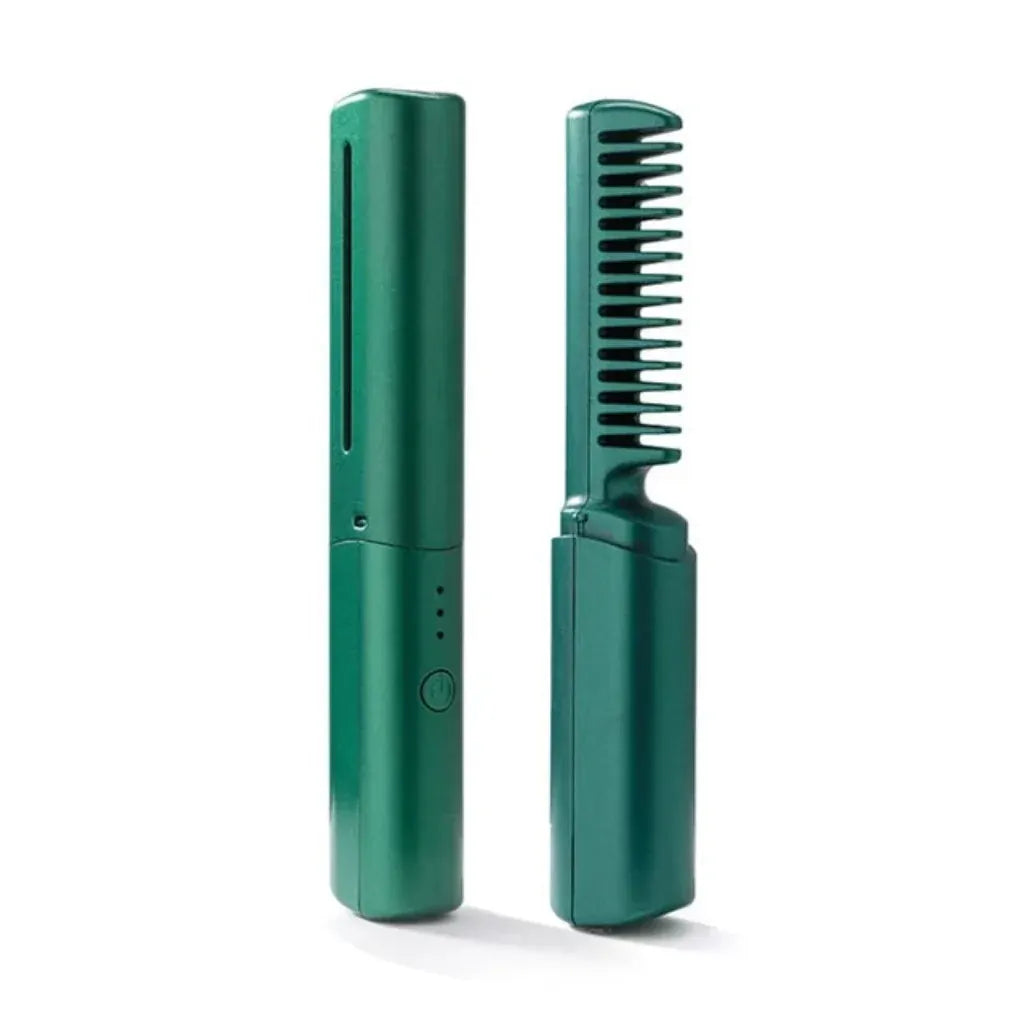Mini Rechargeable Cordless Hair Straightener for Travel Styling