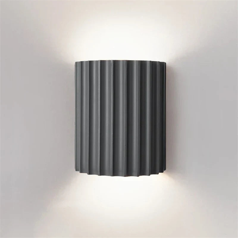 Modern Nordic Resin Sconce | Contemporary Indoor Wall Light Fixture