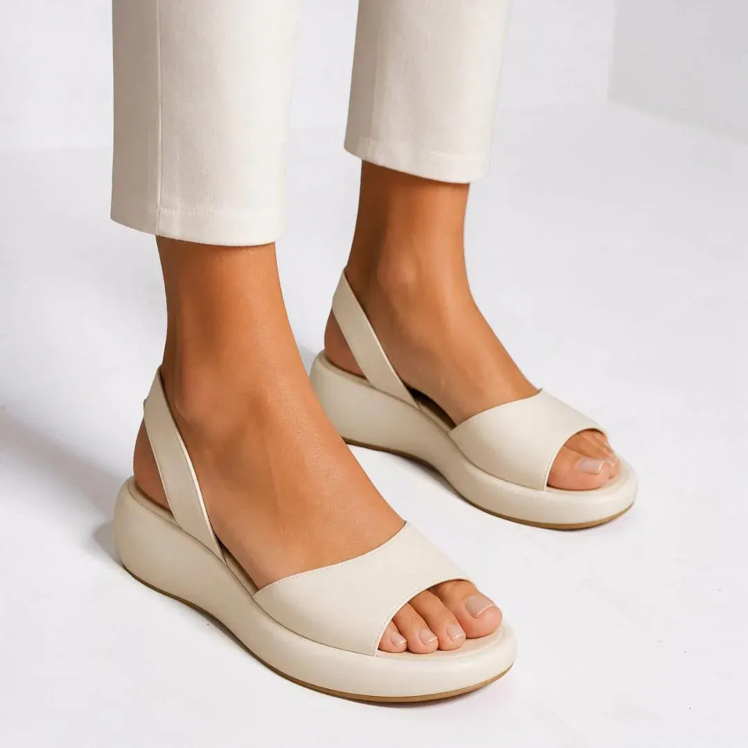 Open Toe Slingback Sandals for Women - Everyday Walking Footwear