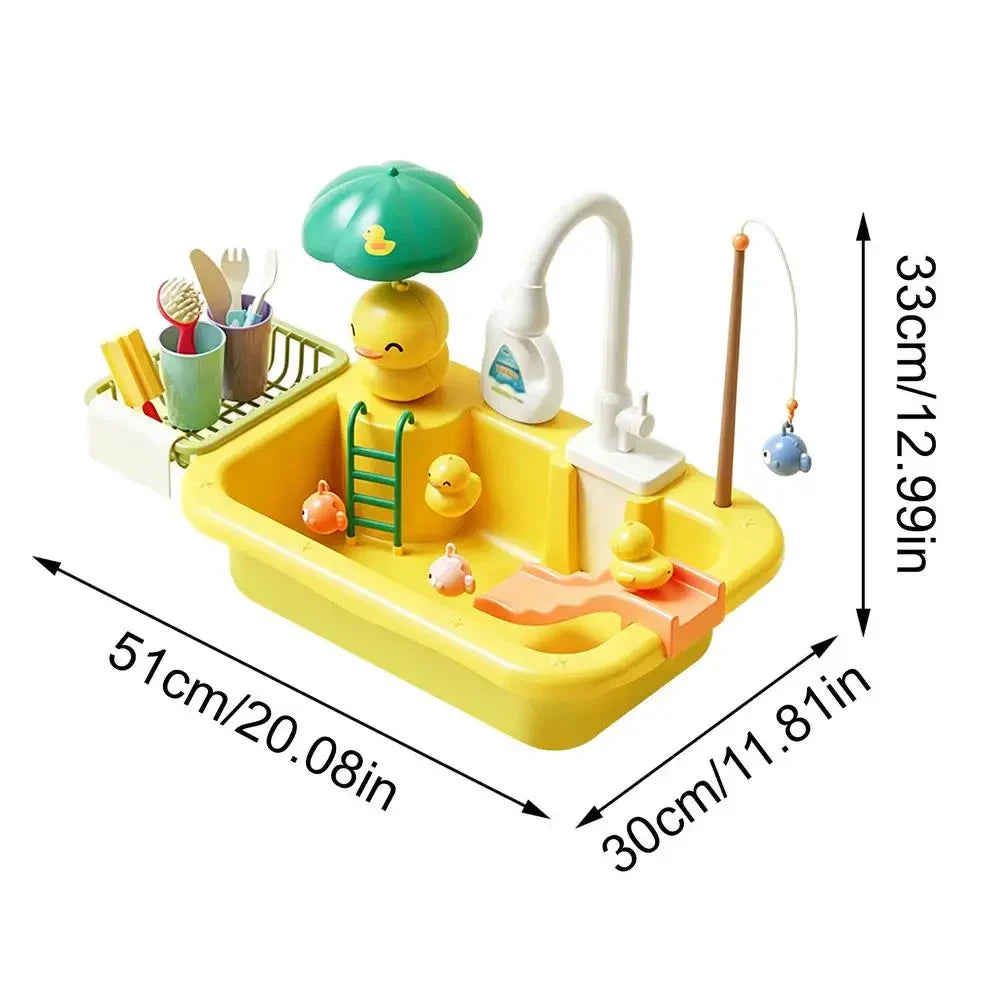 Outdoor Water Table with Pump - Kids Activity Playset