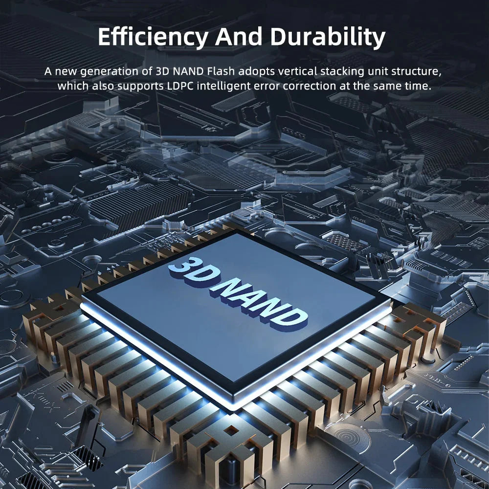 Portable M2 PCIe 3.0 External SSD High-Speed Storage Drive
