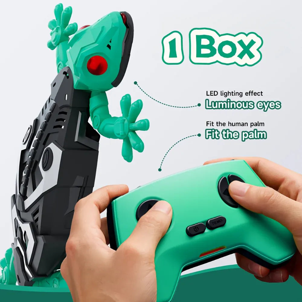 RC Climbing Lizard Toy for Kids - Wall Crawling Action Figure with Remote Control