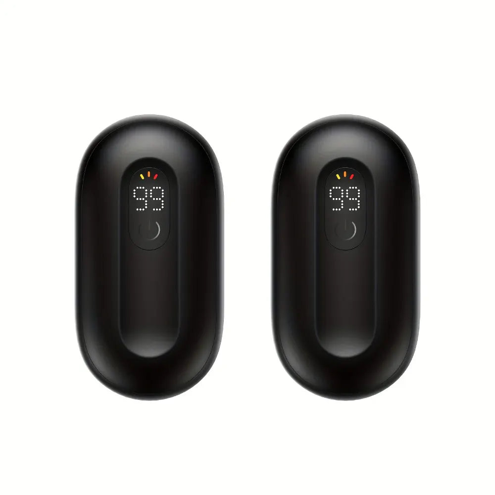 Rechargeable Pocket Hand Warmer with Magnetic Heater Set