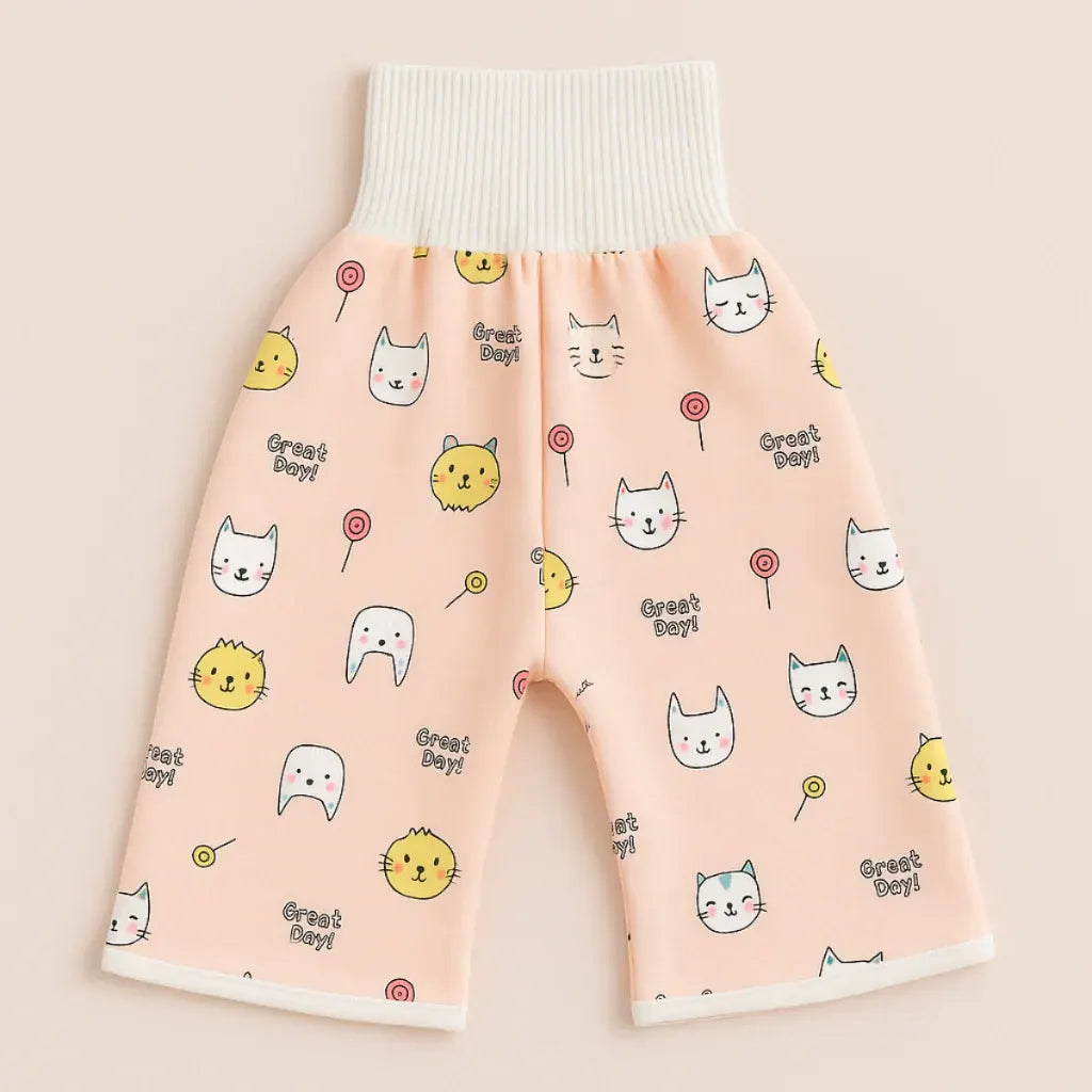 Reusable Waterproof Cotton Baby Potty Training Underwear