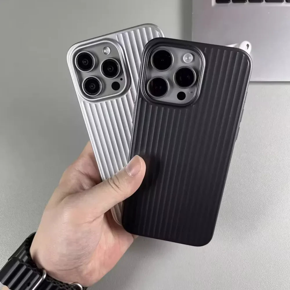 Ribbed Hard Shell Protective iPhone Cover Design