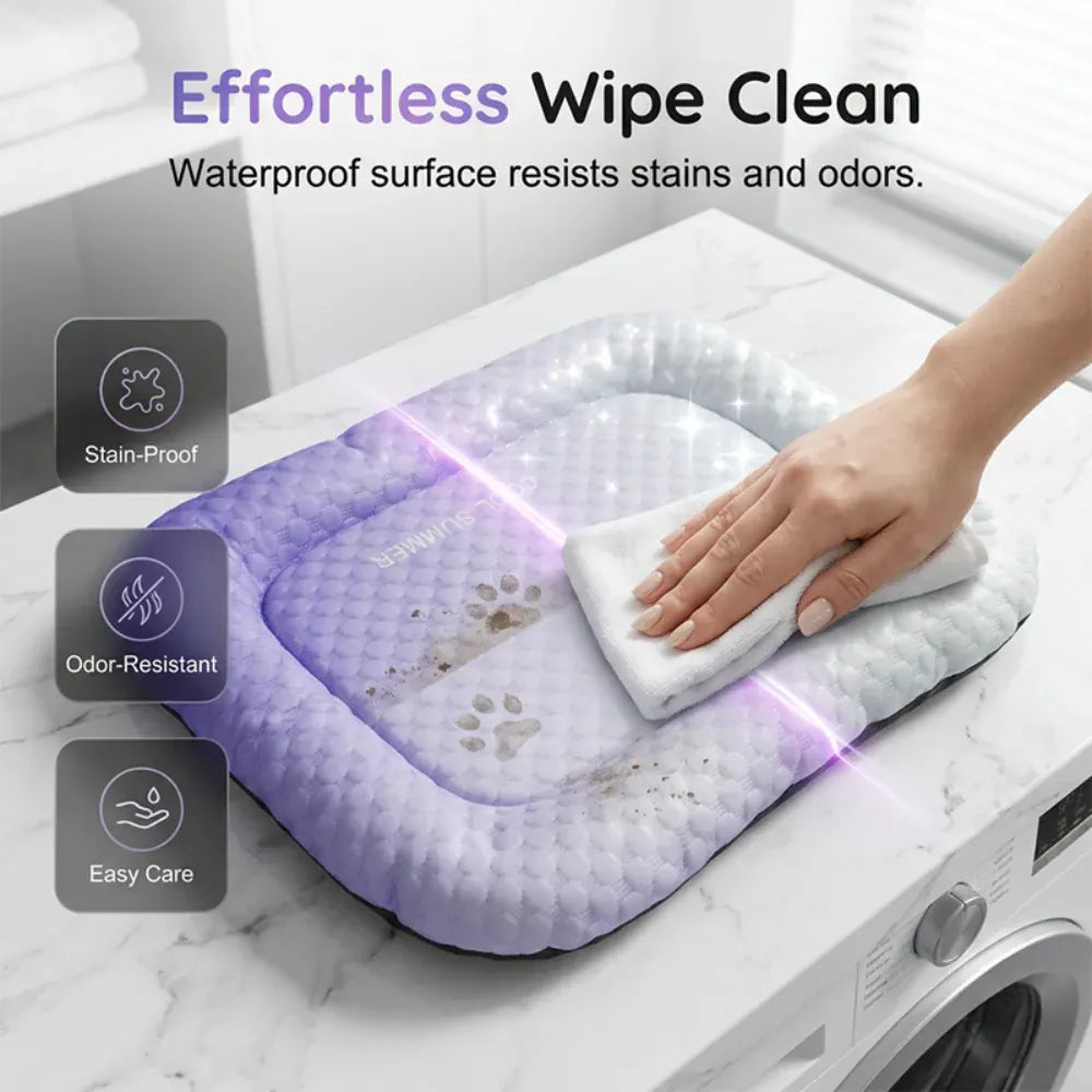 Self-Cooling Waterproof Breathable Pet Mat for Dogs