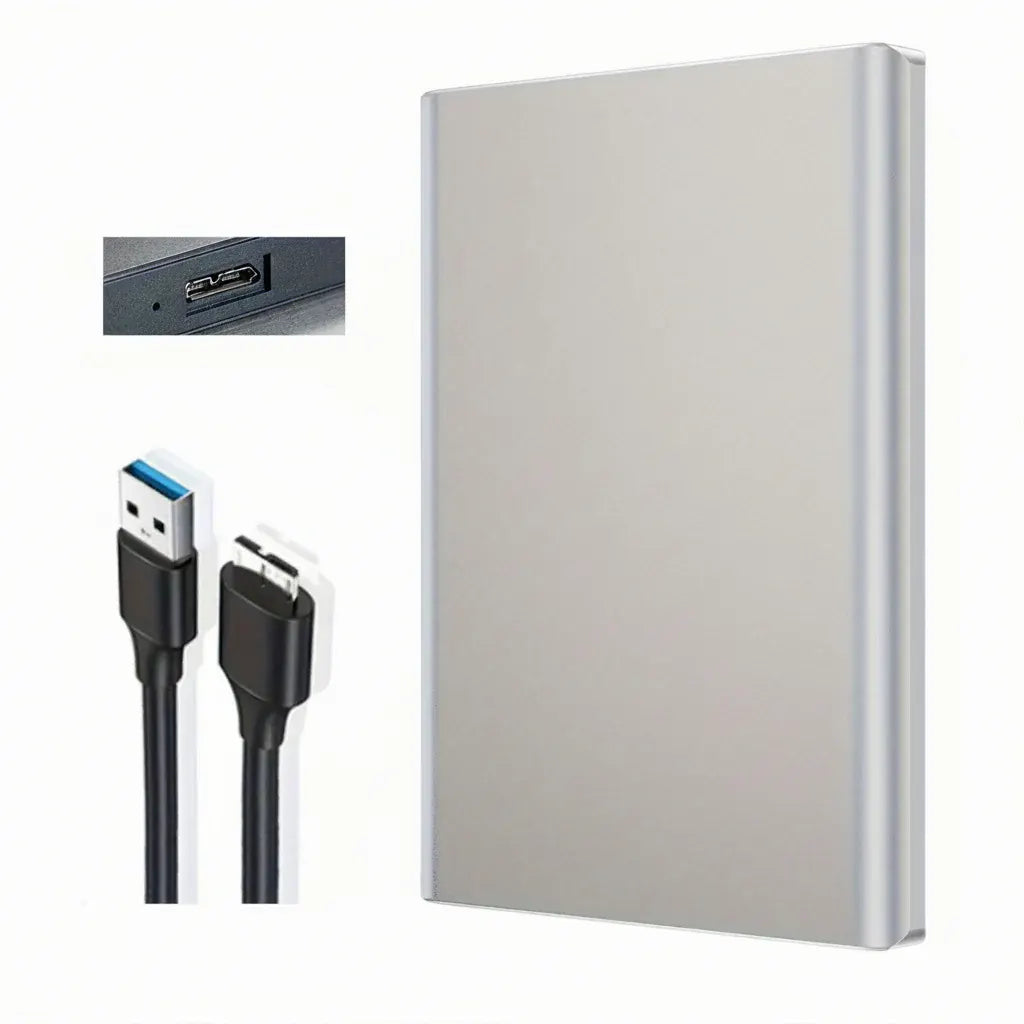 Slim Portable SSD 320GB External USB Storage Drive for Laptops