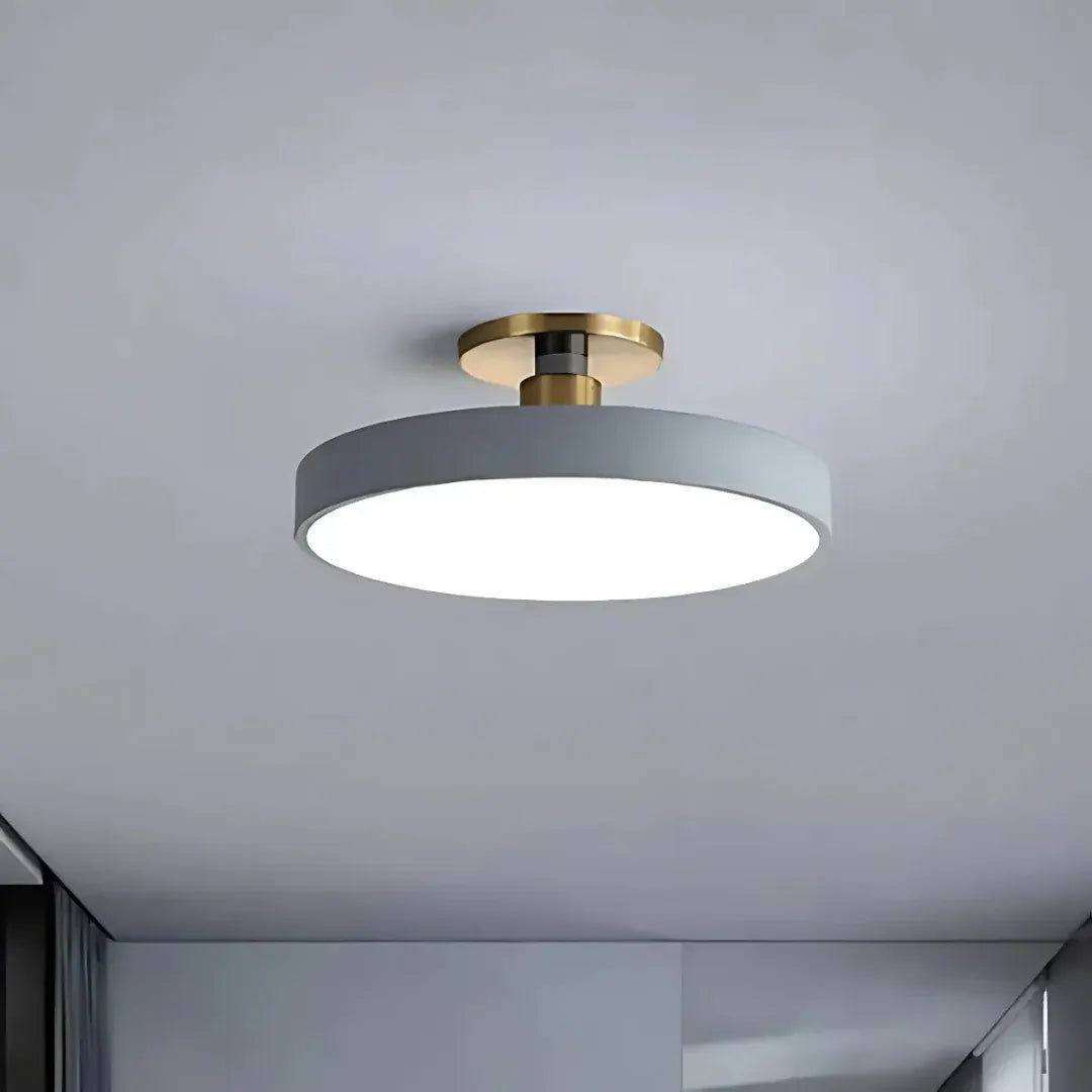 Solon LED Flush Mount Light – Modern Scandinavian Style Ceiling Fixture