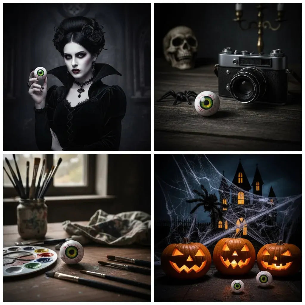 Spooky Eye Ornament for Halloween Party & Home Decor