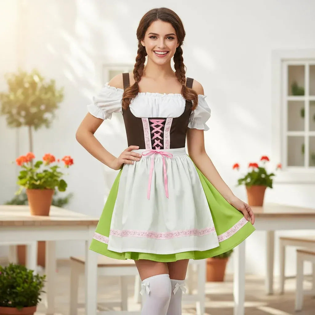 Traditional Festive Halloween Costume Outfit Set