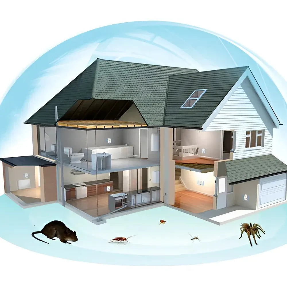 Ultrasonic Indoor Pest Repellent Plug-In Insect Control Device