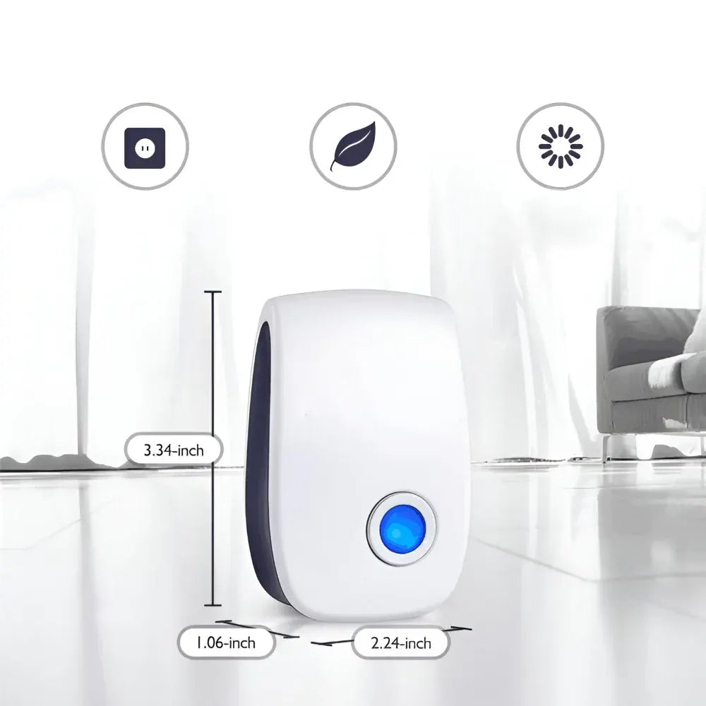 Ultrasonic Indoor Pest Repellent Plug-In Set
