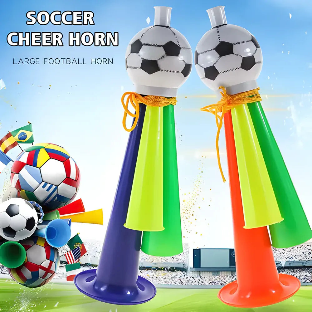 Vuvuzela Horn Set for Soccer Games - Stadium Party Noise Makers
