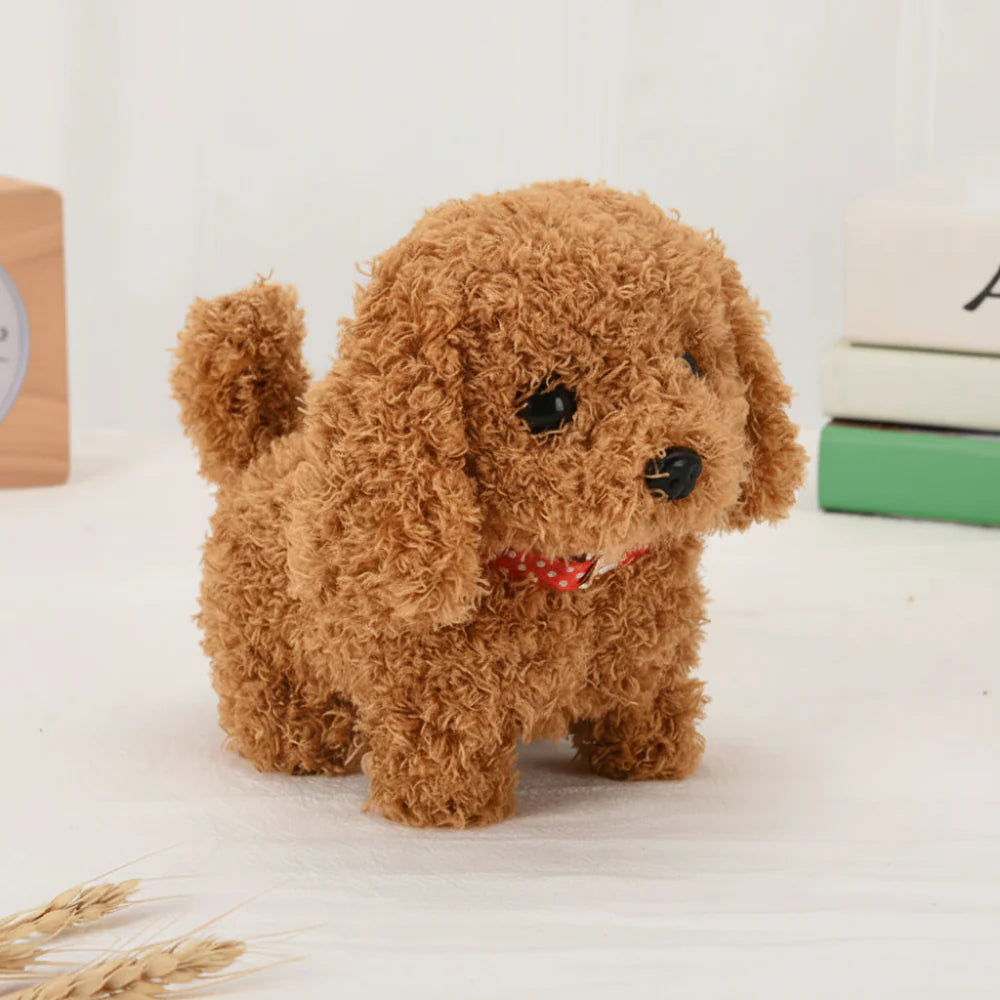 Walking Barking Interactive Plush Puppy Toy for Dogs