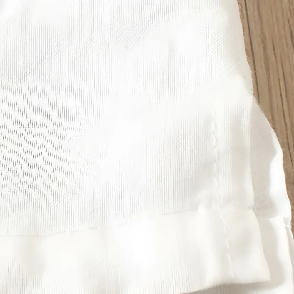 Women's Casual Round Neck Button-Front Blouse with Short Sleeves