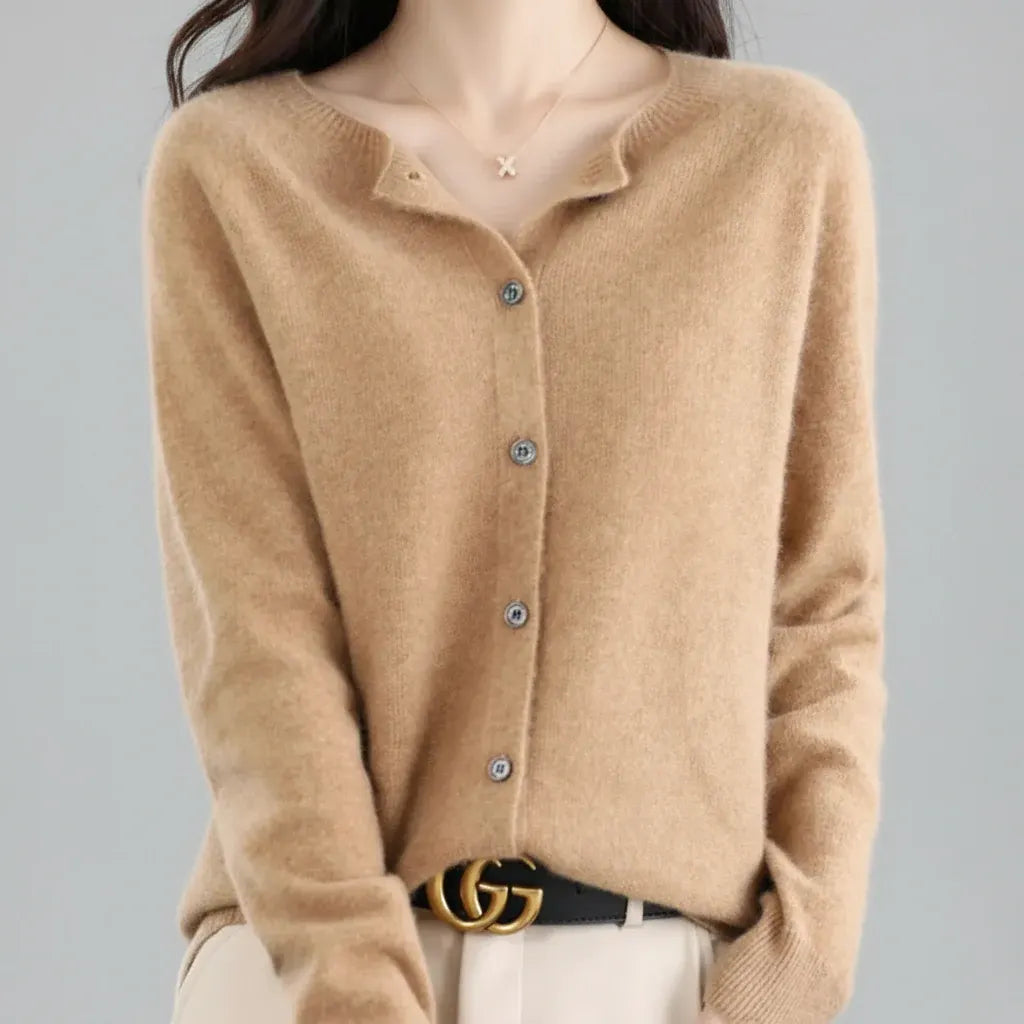 Women's Cozy Knit Cardigan Sweater