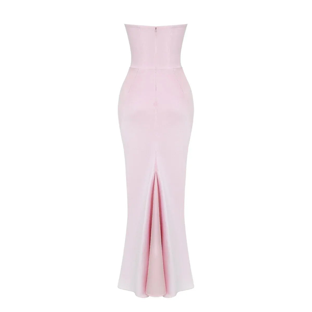 Women's Sleek Corset Evening Gown - Formal Occasion Dress