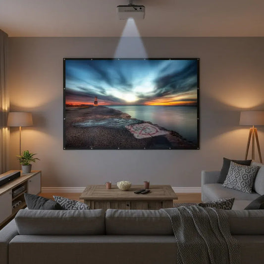 100-Inch Foldable Portable Projector Screen Large Format