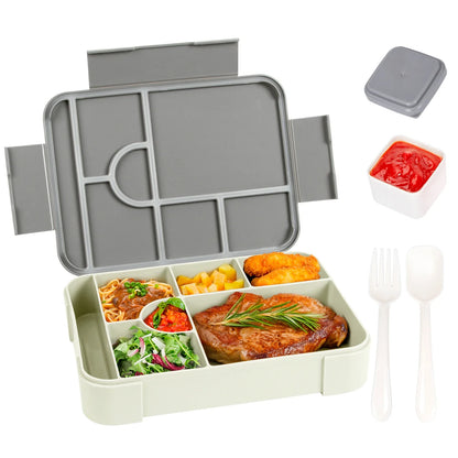 1330ml Large Capacity Leak-Proof Bento Lunch Box – Microwave-Safe Portable Food Container