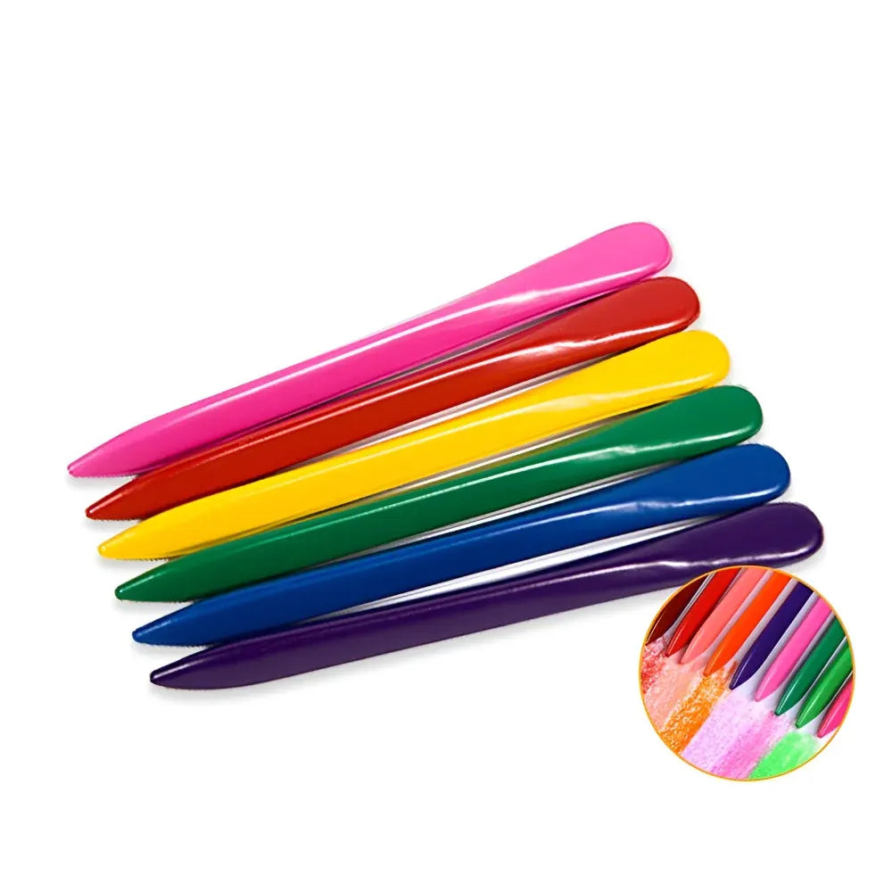 24-Piece Non-Toxic Crayon Set with Storage Case