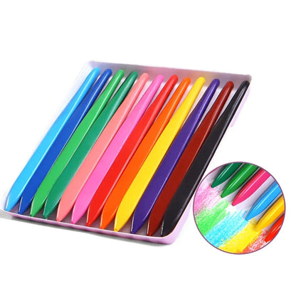 24-Piece Non-Toxic Crayon Set with Storage Case